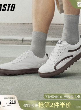 百思图2026春季新款运动板鞋时髦厚底小白鞋时尚休闲男鞋26551AM6