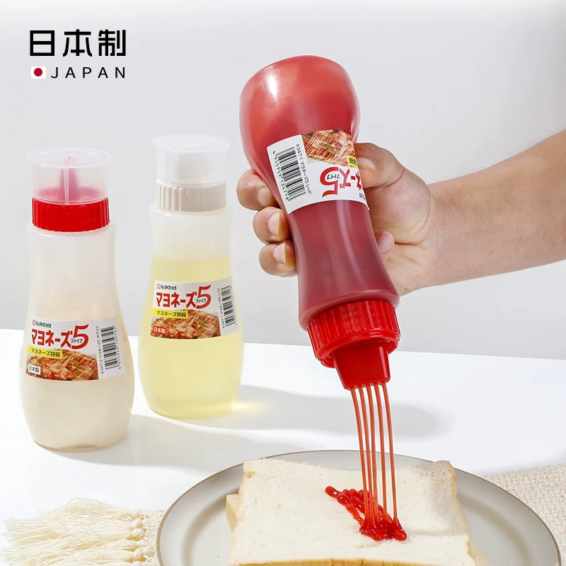 色拉瓶带盖多孔番茄酱挤压瓶油壶分装蜂蜜熬油沙拉酱瓶子