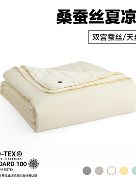 NIGHTOLOGY晚安学天丝棉双宫桑蚕丝夏凉被轻奢简约凉感空调被