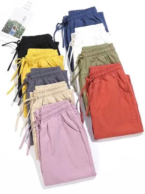 哈伦九分裤哈伦九分裤