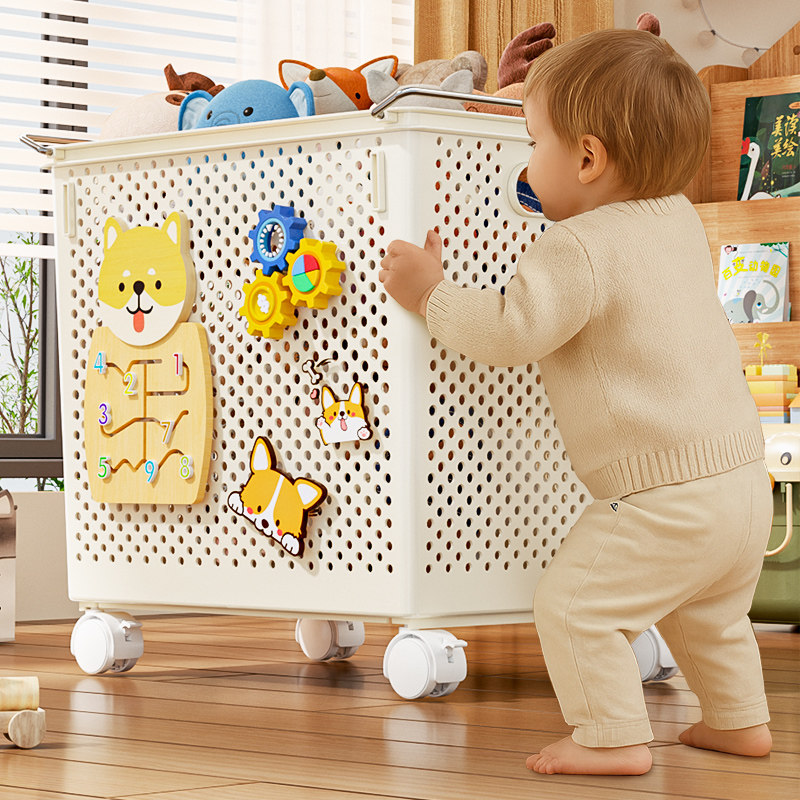 儿童玩具收纳箱大容量宝宝玩偶公仔收纳筐毛绒玩具家用积木储物箱,收纳整理,收纳筐,淘宝优惠券,粉丝福利购,淘宝优惠卷