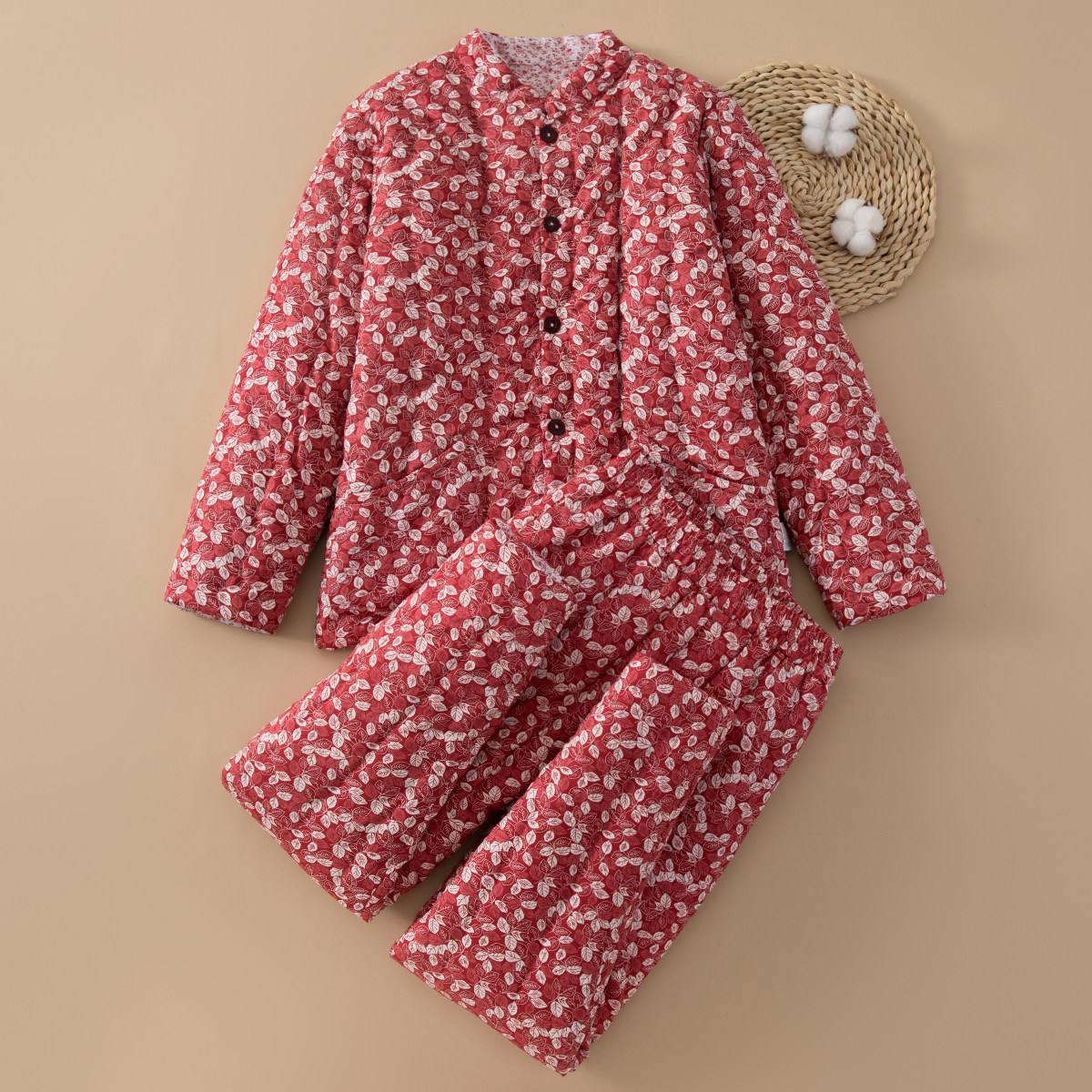 纯棉花手工棉衣女士棉袄棉裤套装妈妈款保暖内外穿加厚冬季内胆