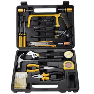 多功能维修五金工具箱电工木工手动工具组套箱盒 22件家用工具套装