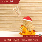 三尺鲤故宫文具 宫猫便签夹办公桌面摆件可爱博物文创书签标签夹便条夹小夹子相片夹高颜值新年生日礼物