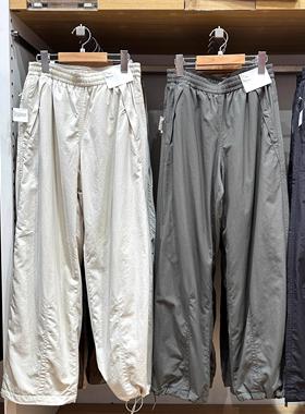 日单2025冬季新款女装保暖休闲加绒工装裤伞兵裤阔腿裤长裤479402