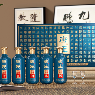 一盒装 唐庄千家万姓盲盒小酒 100ml 53%vol 大曲坤沙酱香型白酒