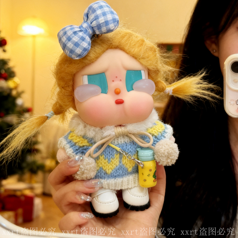 哭娃衣服娃衣针织毛衣
