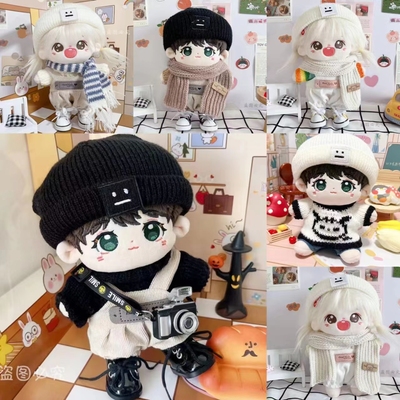 月亮公仔棉花娃娃娃衣可爱