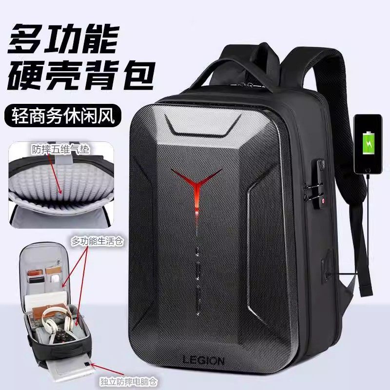 联想拯救者Y7000P/Y9000P电脑包16寸游戏本r9000p/x双肩包可装长键盘机械或支架G5000男女15.6寸学生旅行背包