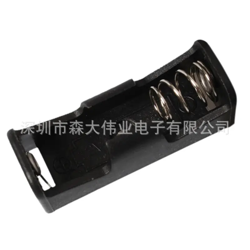 12V23A电池盒A23L 23A12V单节焊脚电池仓座N号电池座带插针电池盒