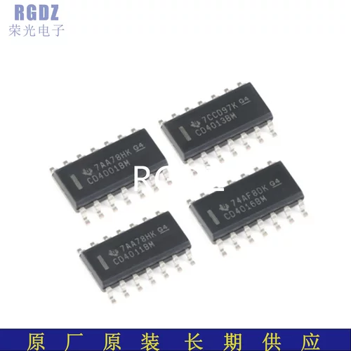 CD4016BM96 封装：SOP-14 模拟开关 全 新 原 装 正 品 2.5K/盘