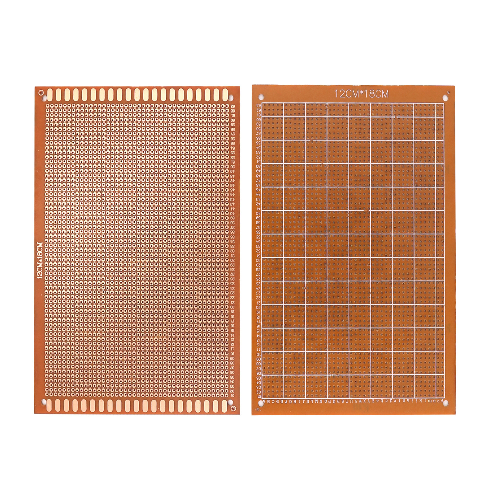 pcb洞洞板12*18cm 实验覆铜板 电木纸板 厚1.0/1.2/1.5mm