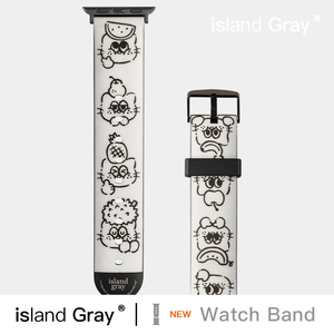 islandgray漫画猫咪iwatch表带