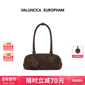 Valuncica 华伦西亚窝窝法棍包小众单肩腋下包复古牛皮波士顿包女