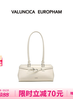 Valuncica/华伦西亚法棍包轻奢腋下包包女牛皮小众设计手提枕头包