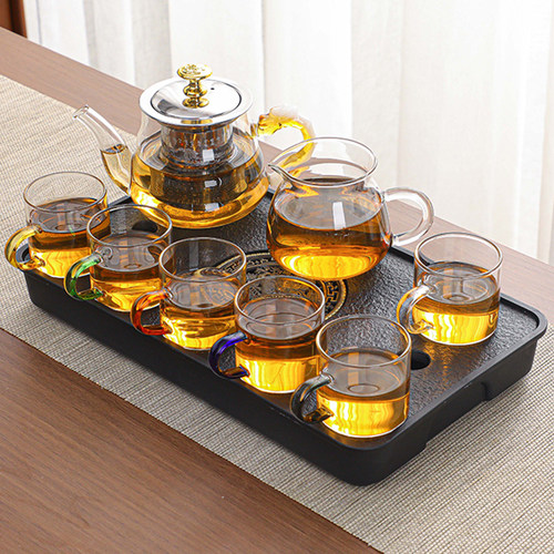 耐热泡茶壶茶具套装玻璃小清新