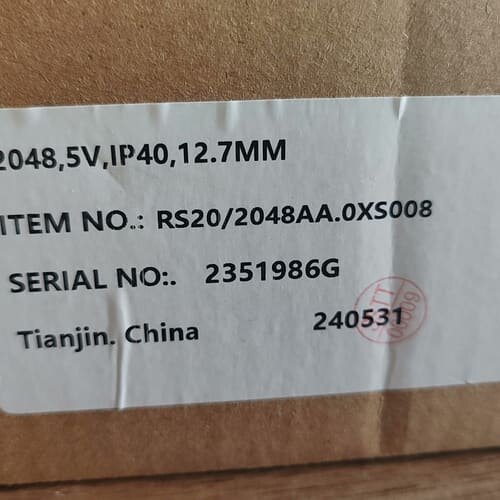 亨士乐编码器，型号RS20/2048AA.0XS008，