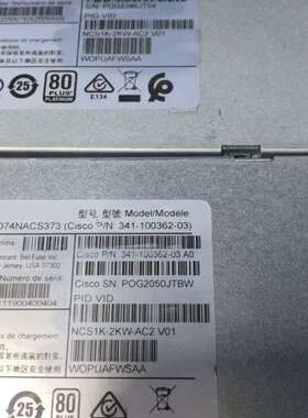NCS1K-2KW-AC2 V01 341-100362