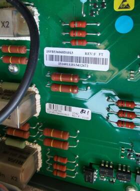 ABB软启动器驱动板，高压板，1SFB536068D1003