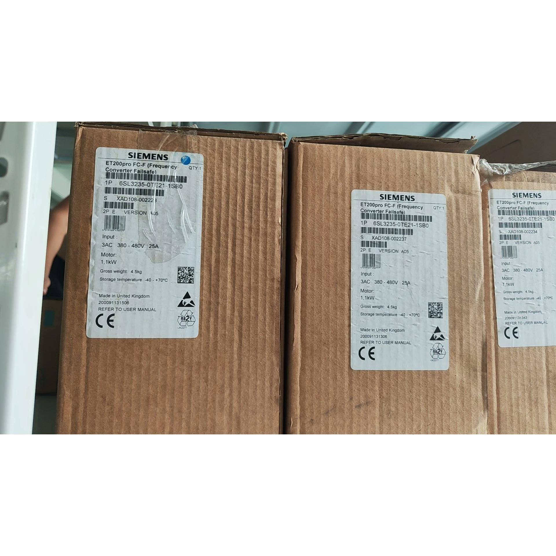 6SL3235-0TE21-1SB0，数量5台