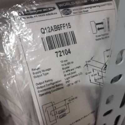 邦纳BANNER光电Q12AB6FF15