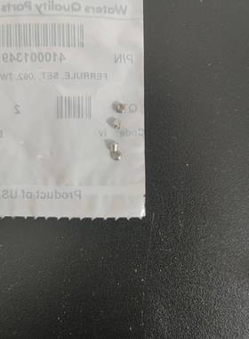 Waters不锈钢固定锥箍（1套），410001349，