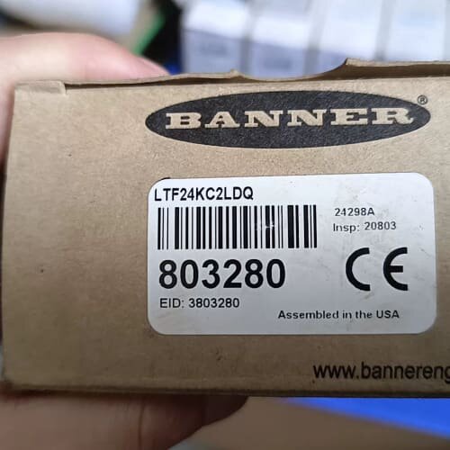 邦纳BANNER激光传感器LTF24KC2LDQ，型号8