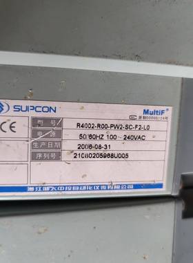 SUPCON，R4002-R00-PW2-SC-F2-L0，