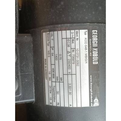 GEORGII KOBOLD电机，KOD 648-1MB/