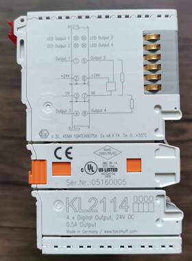 倍福PLC模块 KL2114 ，充新，，