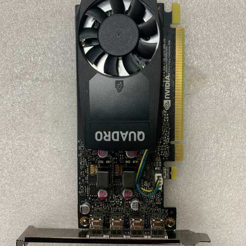 Quadro P1000显卡 4GB 图形设计3D