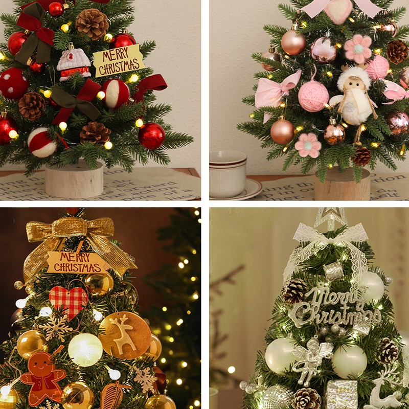 Desktop Mini Christmas Tree Decoration DIY Holiday Package