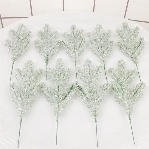 3D Artificial Cedar PineNeedles New Christmas Five Fork Part
