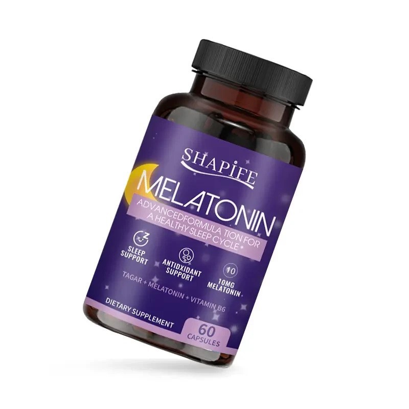 Sleep Beauty Melatonin capslus 睡眠褪黑素胶囊外贸