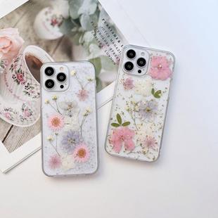 Pro 适用iPhone flower Max真花手机壳genuine case
