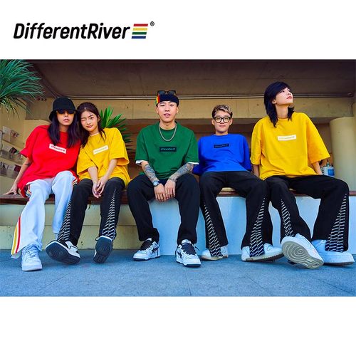 DifferentRiver印花重磅宽松T恤