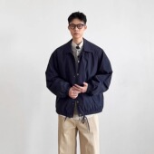 外套 多色宽松休闲百搭翻领工装 SIIIEND美式 复古教练夹克男秋季