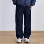 休闲百搭运动长裤 SIIIEND日系简约风宽松抽绳松紧直筒卫裤 春夏裤