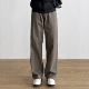 SIIIEND春季 日系简约复古基础美拉德风直筒阔腿宽松男休闲裤