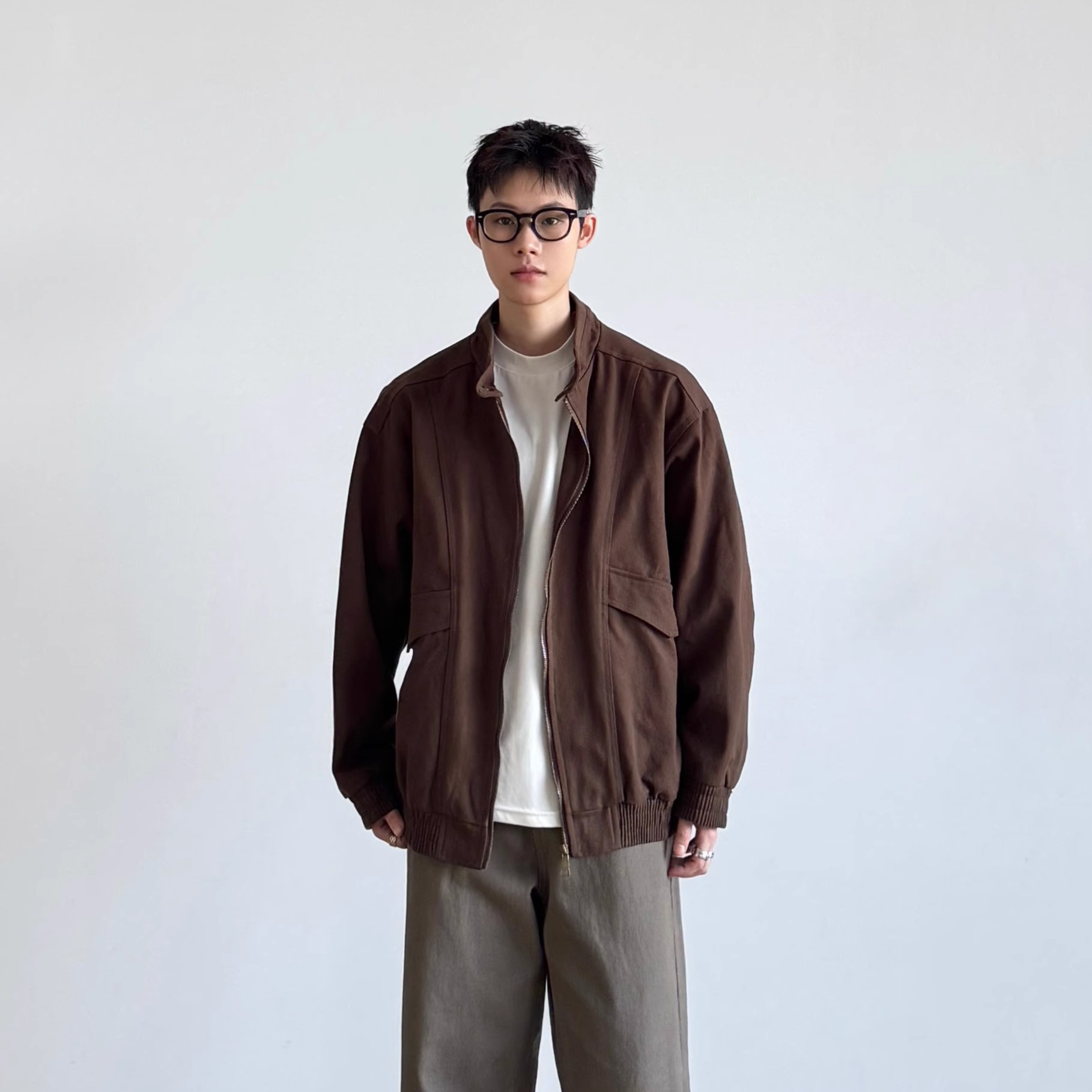 SIIIEND美式复古硬朗工装外套男