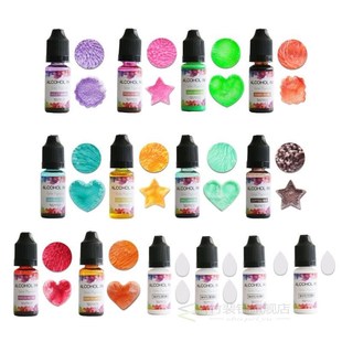 bargain 14Color 10ML Alcohol Ink Diffusion Resin Pigment Kit