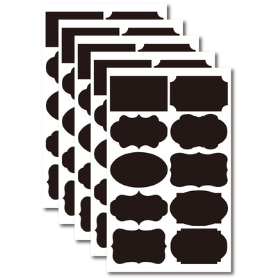 Erasable Chalkboard Labels Spice Sticker Craft Household