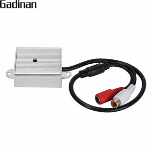 GADINAN Adjustable Mini Microphone Pickup Sound Monitor Aud