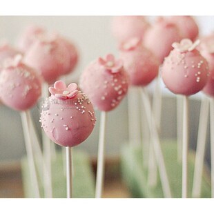 Hot 100 pcs Pop Sucker Sticks Chocolate Cake Lollipop Lolly