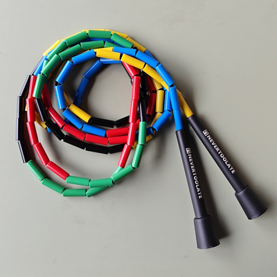 NEVERTOOLATE RA handle 1 INCH HARD BEADS jump skipping rope
