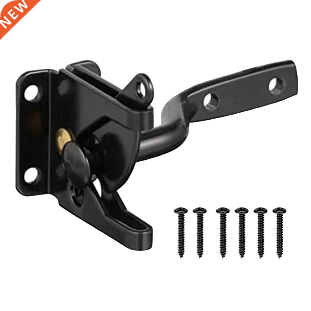 Bolt Heavy Duty Carbon Steel With Screws Hardware Black Hing