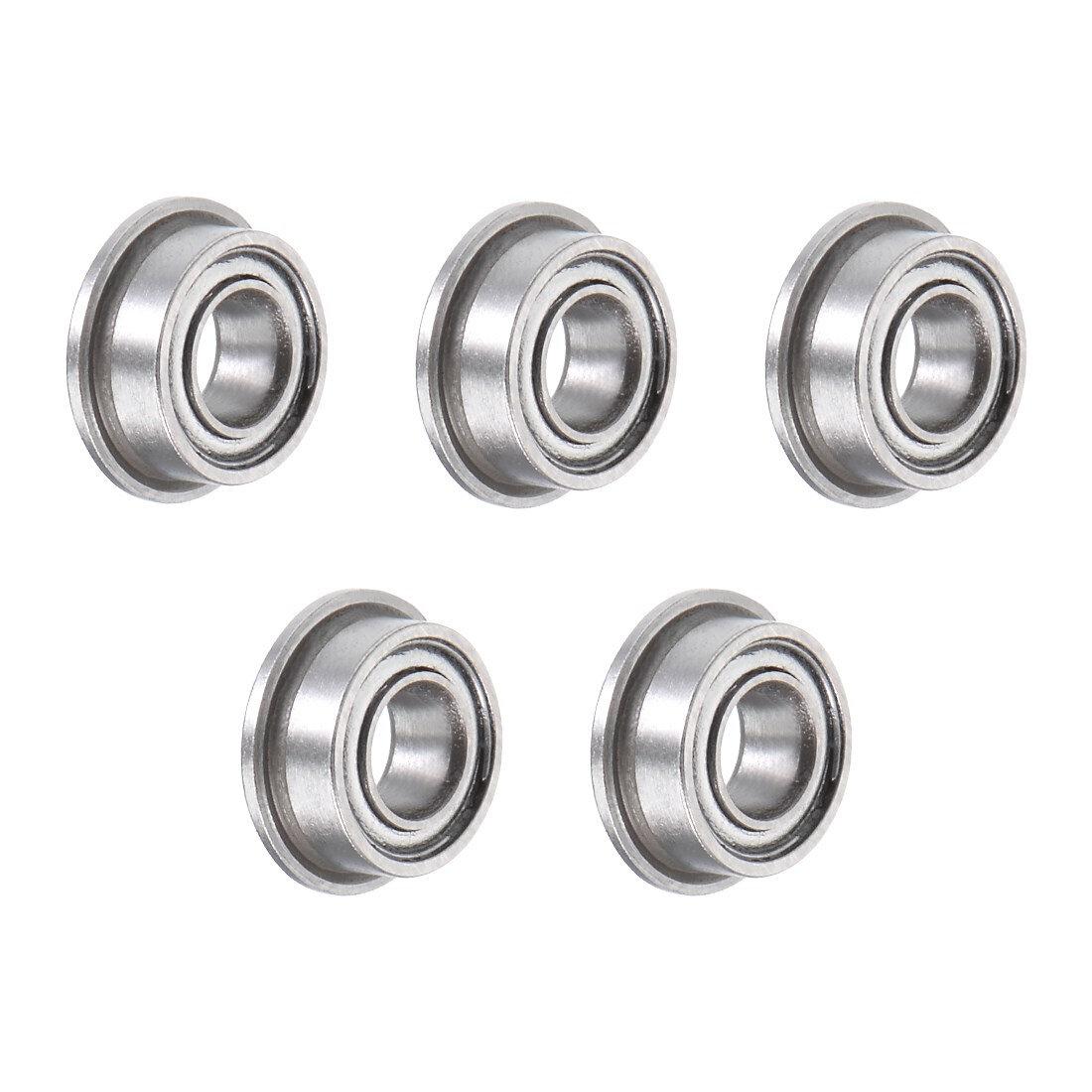 MF63ZZ Flange Ball Bearing 3x6x2.5mm Shielded Chrome Steel B