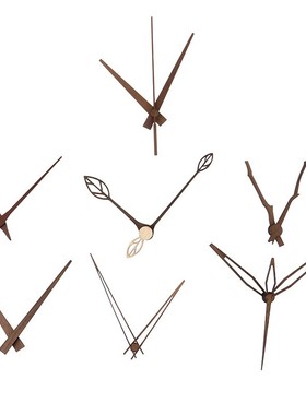 1 set Wooden pointers DIY creative wall clock hands 10 12 in