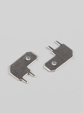 100pcs 6.3 L Inserts Plug Spring Terminal PCB Solder lug L