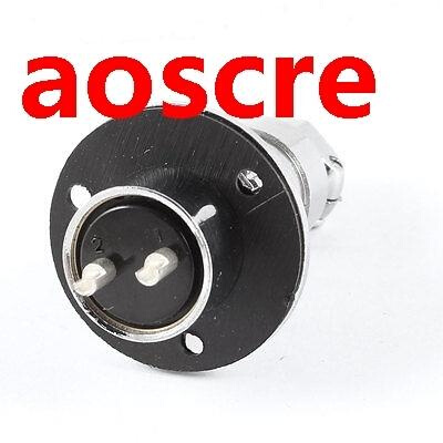 1pc Flange Fixing Aviation Connector Plug 19mm Diameter GX20